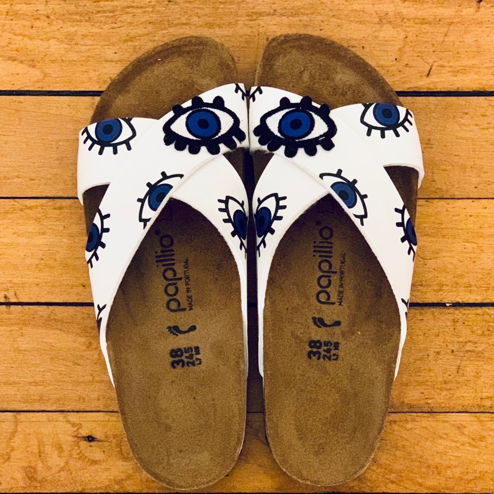 Evil Eye Papillio by Birkenstock white